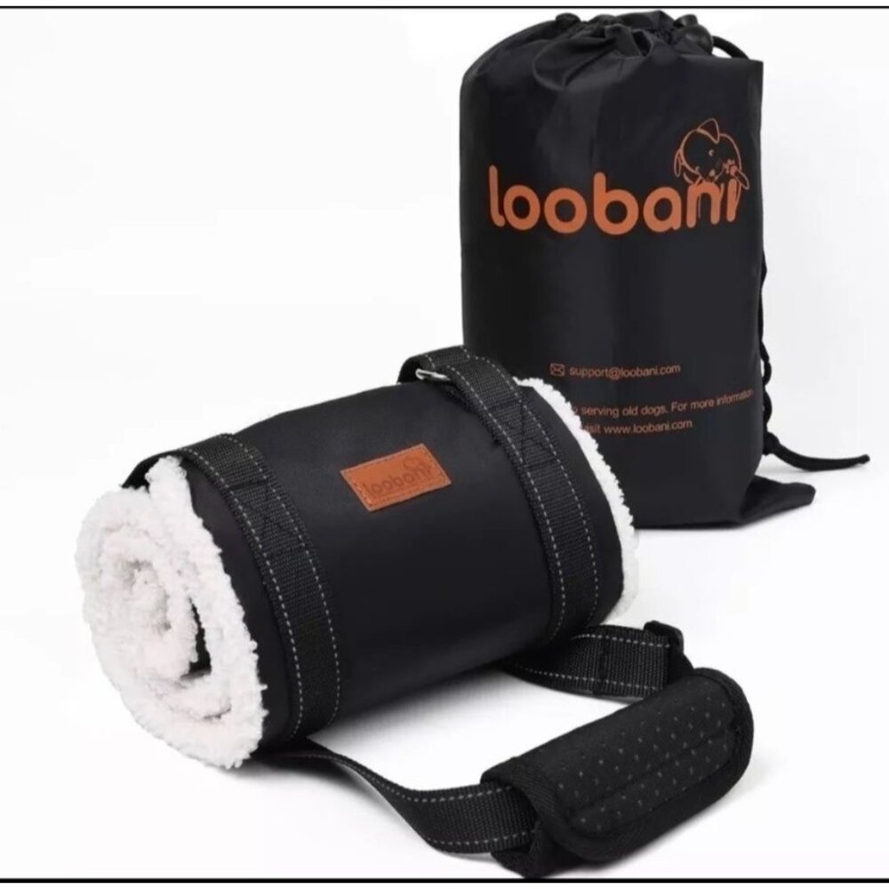 Loobani Dog Support Harness Lift Sling‎ Adjustable Strap Reflective Strips Sz L